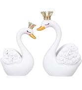 アイデアギフト百年好合白鳥樹脂置物 Amazon.co.jp: SEWACC 白鳥 置物 ミニチュア 白鳥 フィギュア 可愛い